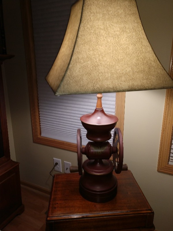 lot 106 image: Industrial Repop Lamp