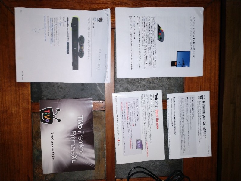 lot 131 image: TiVo Premiere XL DVR (Black) (Used)
