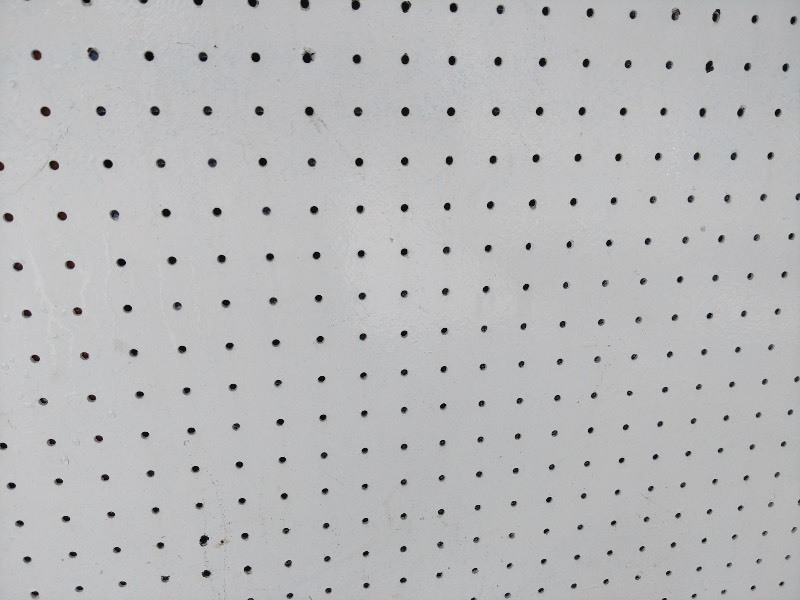 lot 161 image: Peg Board Stand on Casters