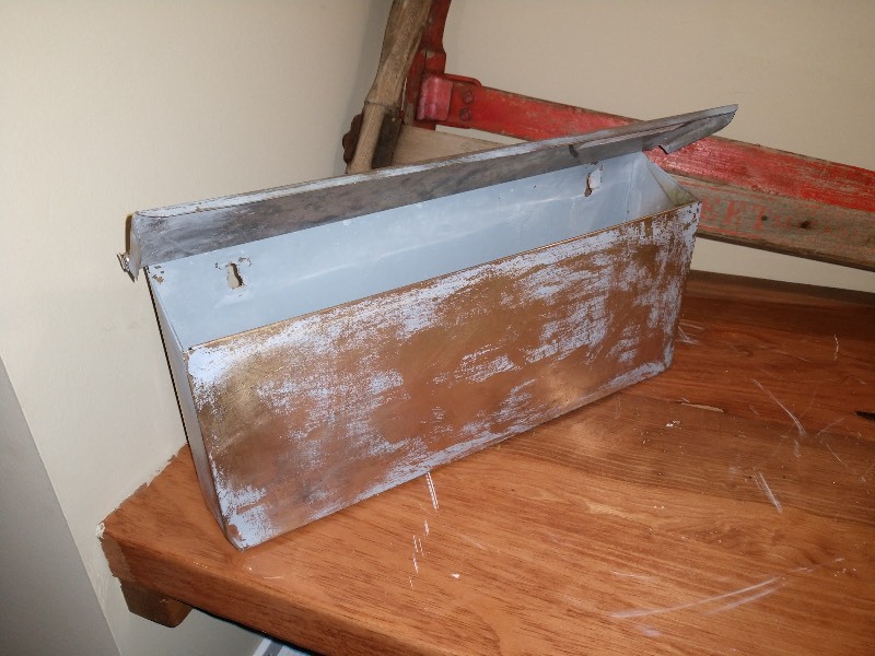 lot 165 image: Mailboxes and Antique Wood Handle