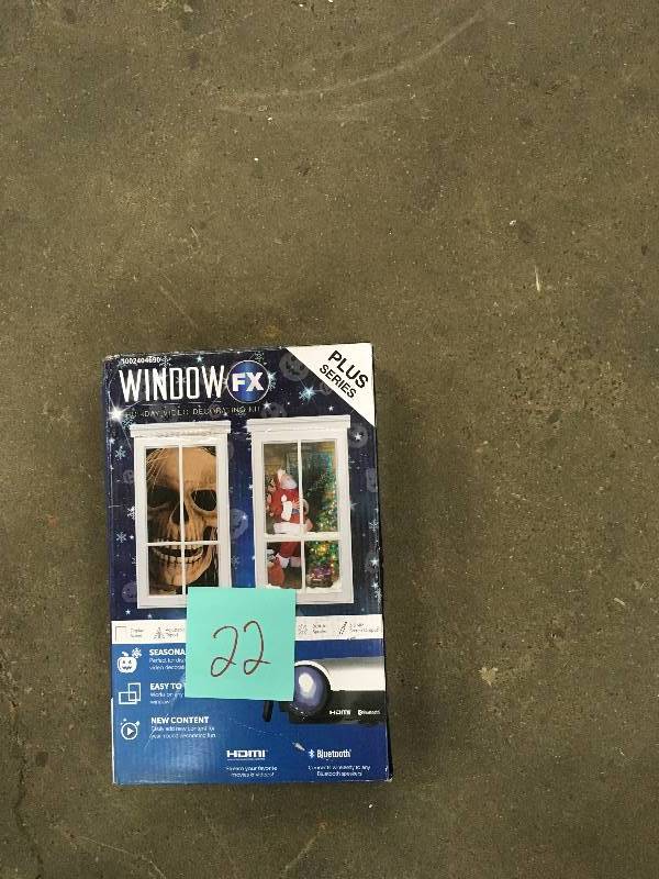 lot 22 image: WindowFX Plus 2017 Projector - Open Box
