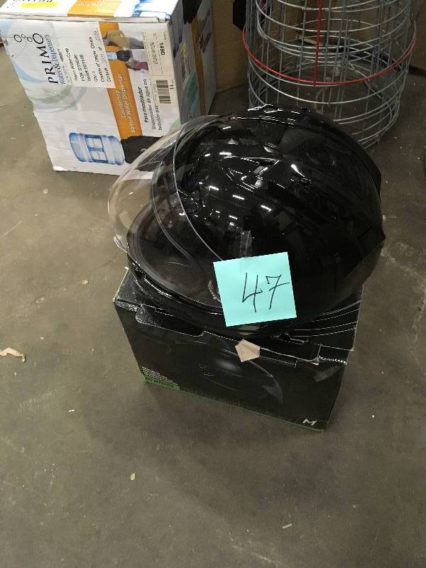 lot 47 image: Full Face Motorcycle Helmet - Open Box