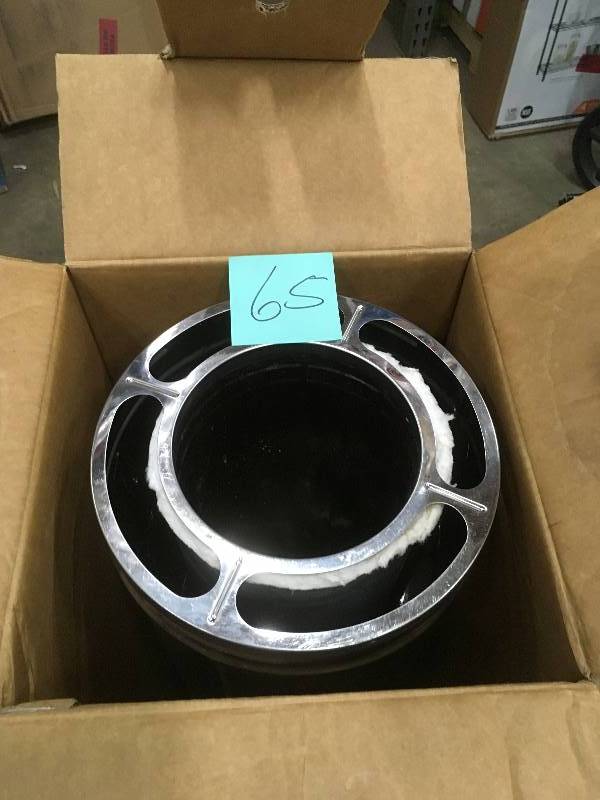 lot 65 image: DuraPlus 6 Triple Wall All Fuel Diameter 36 Length SS Pipe - Open Box
