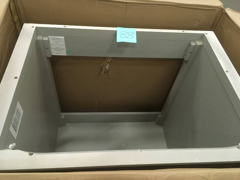 lot 88 image: Foremost Ashburn 30 in. x 21.63 in. D Vanity Cabinet in Grey - Open Box