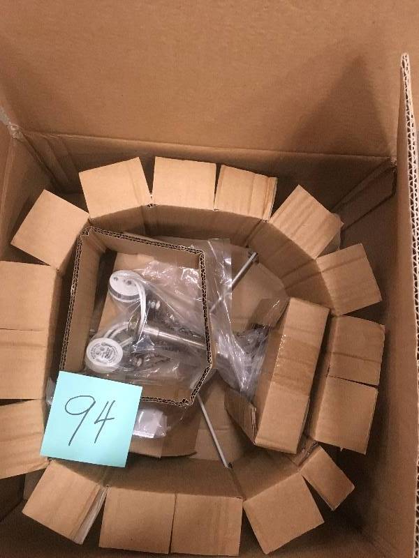 lot 94 image: Progress Lighting Silvertone 2-Light Semi-Flush - Open Box