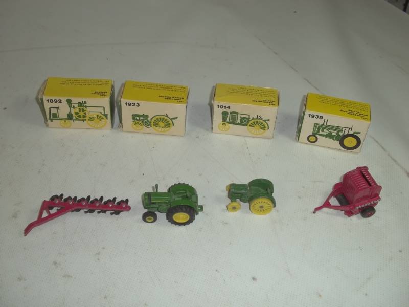 lot 60 image: Mini Toy Tractors