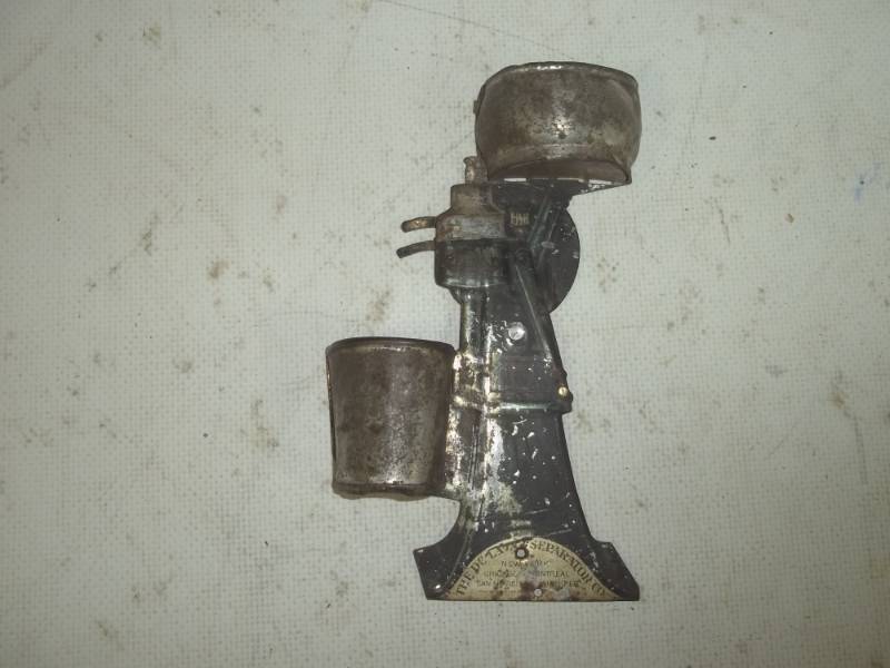lot 131 image: De Laval Separator Co. Vintage Match Holder