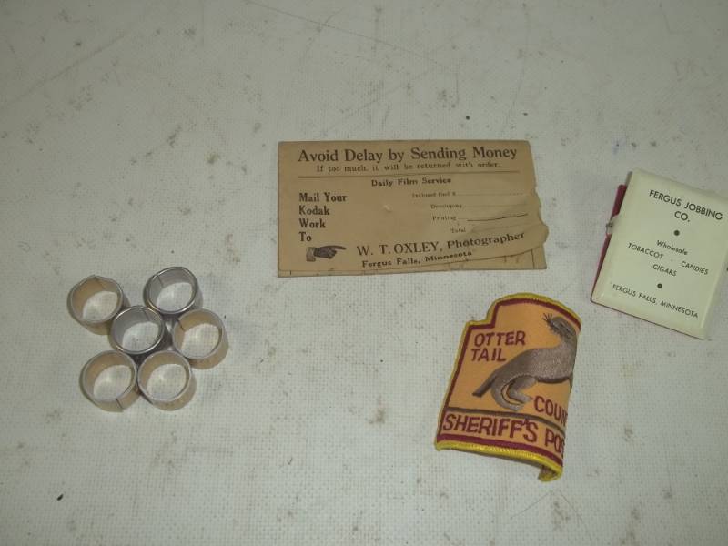 lot 133 image: Fergus Falls Advertising Items