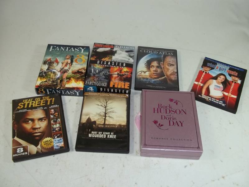 lot 140 image: 7 DVD Movies