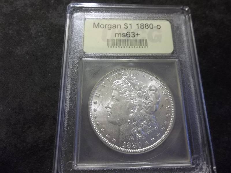 1880  O  Morgan Silver Dollar