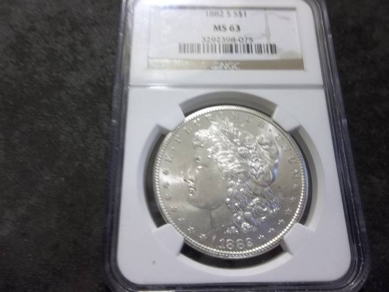 1882 S Morgan Silver Dollar