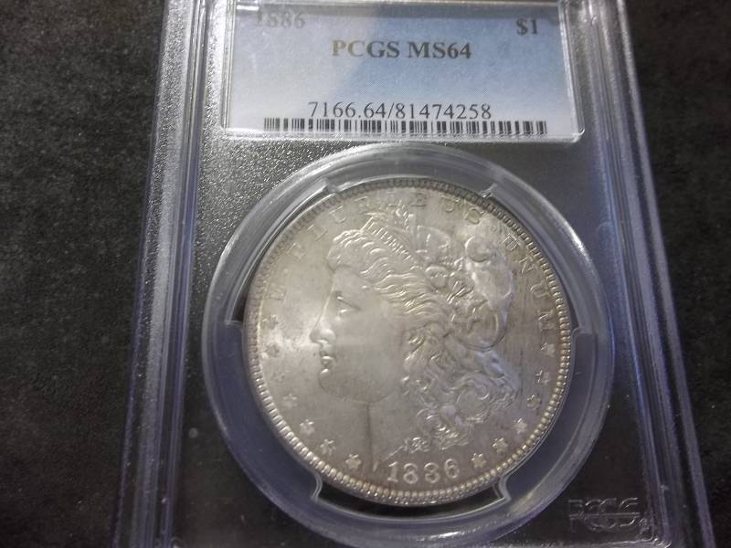 1886  Morgan Silver Dollar