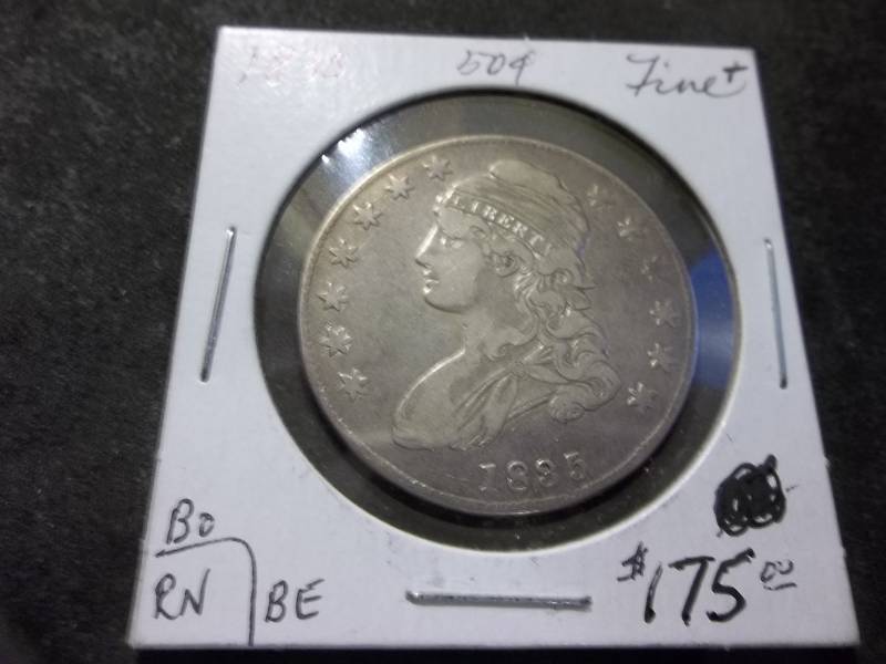1835 Bust Half Dollar In Fine