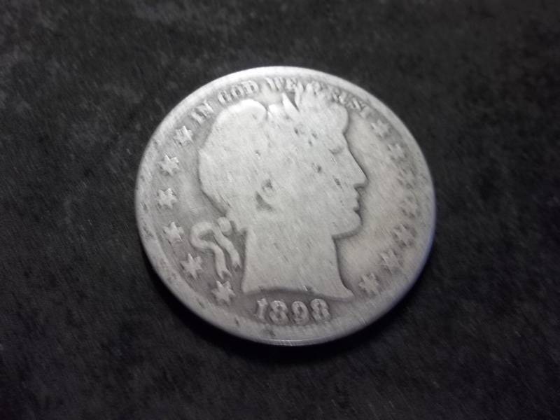 1898  Barber Half Dollar