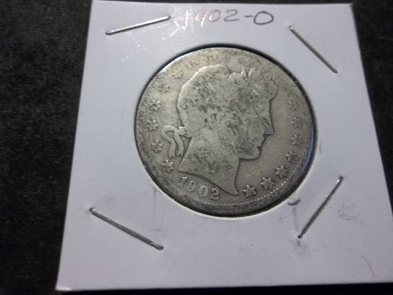 1902 O Barber Half Dollar