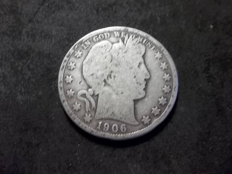 1906  Barber Half Dollar