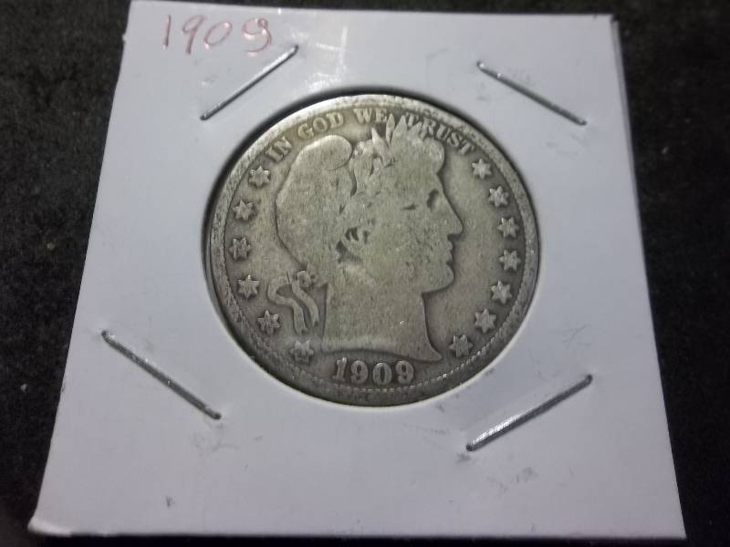 1909 Barber Half Dollar