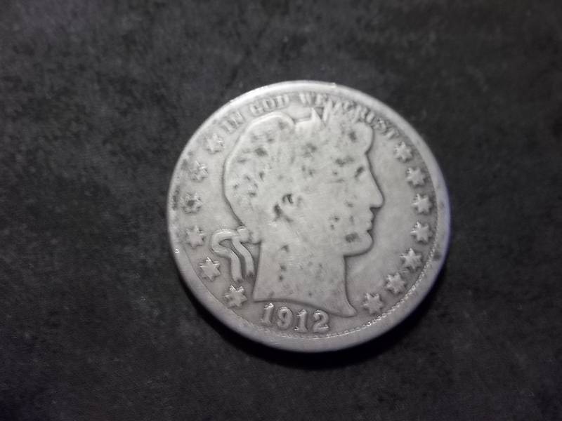 1912 D Barber Half Dollar