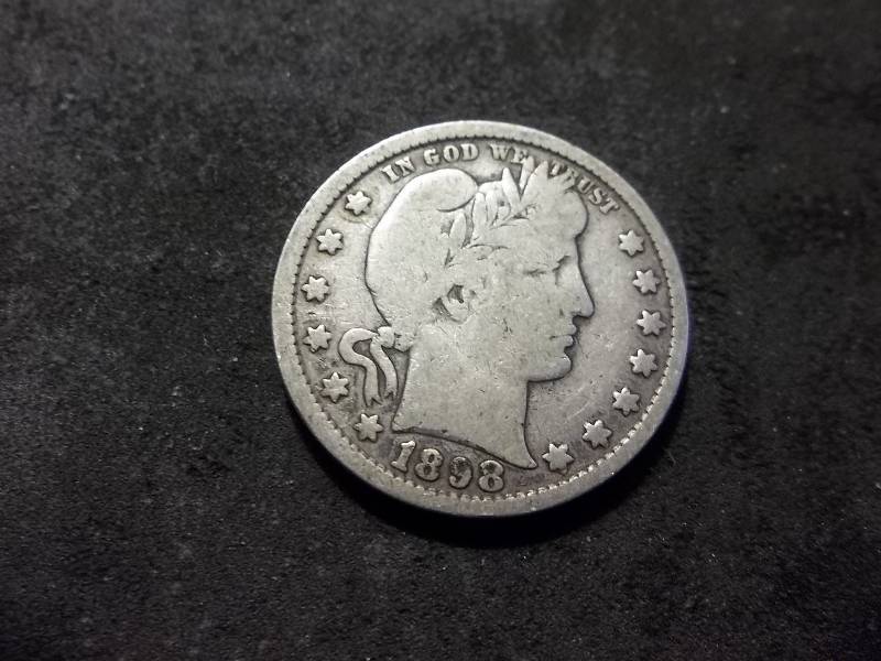 1898 Barber Quarter