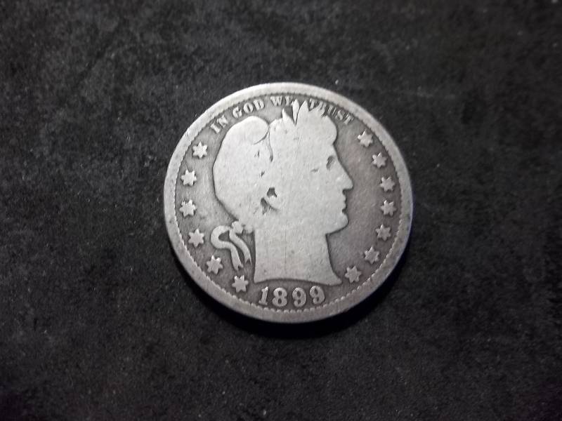 1899 Barber Quarter