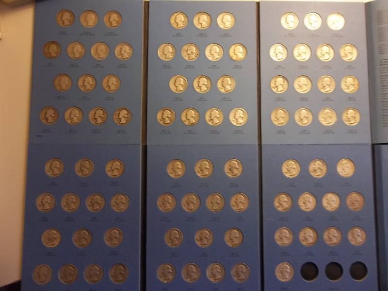 Full Set Of Washington Quarters 1932-1964