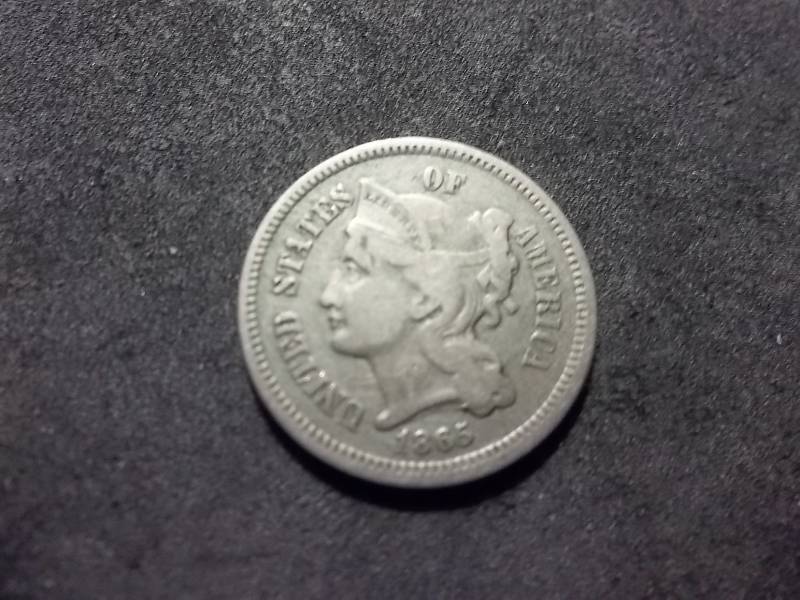1965 3-Cent Nickel