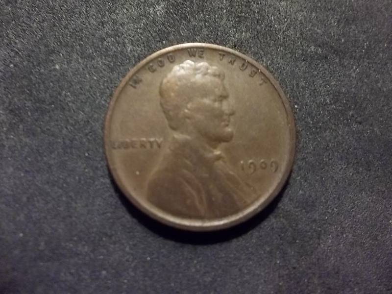 1909 VDB Lincoln Cent In High Grade