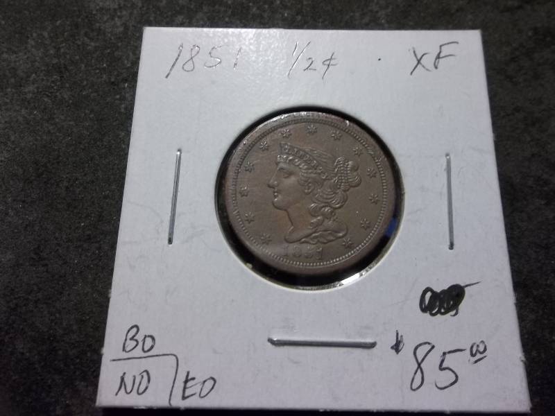 1851 Half Cent