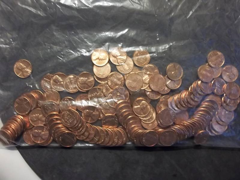 Approximately 300 Lincoln Cents 1959-2009 All Unc.