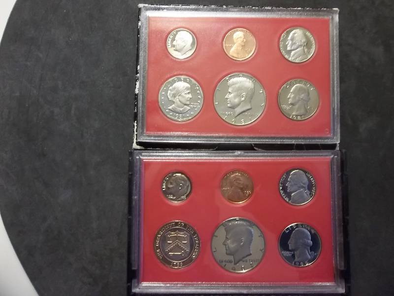 1981, 1982 US Proof Sets