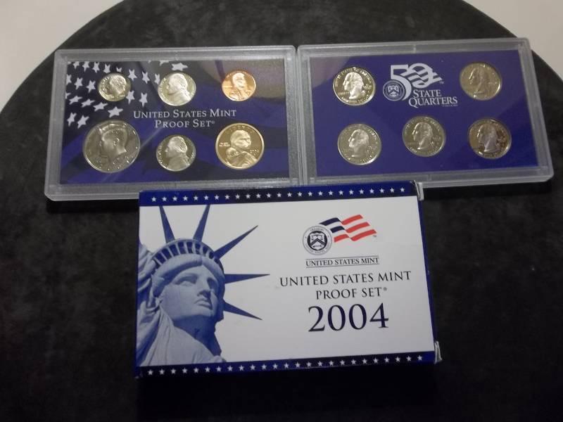 2004 US Proof Set With State Quarters