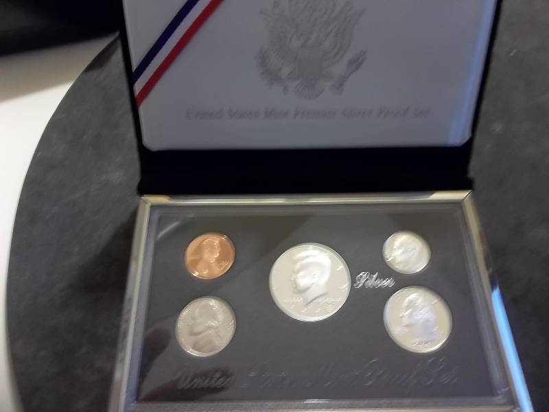 1998 US Mint Premier  Silver Proof Set