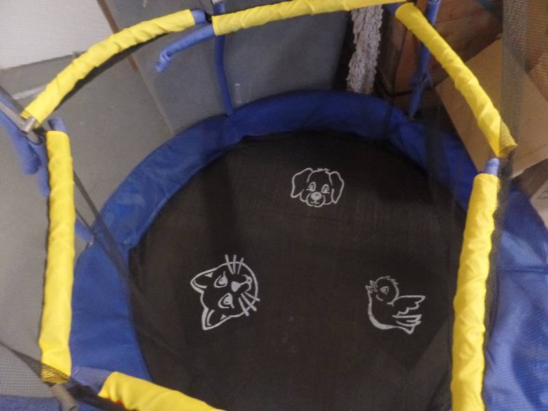 INTERACTIVE KIDDIE TRAMPOLINE