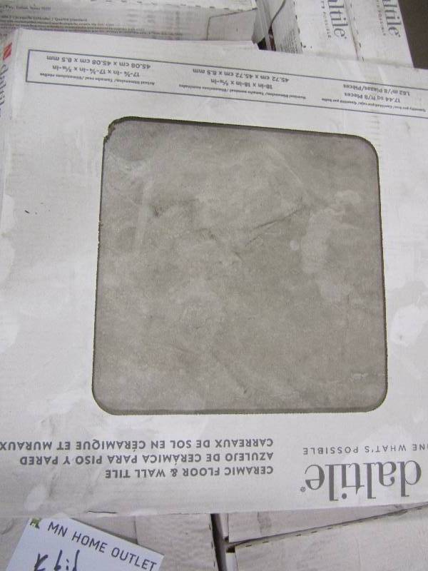 lot 11 image: Daltile Westbrook Stone Eclipse 18 in. x 18 in. Glazed Ceramic Floor and Wall Tile (17.44 sq. ft.  case)