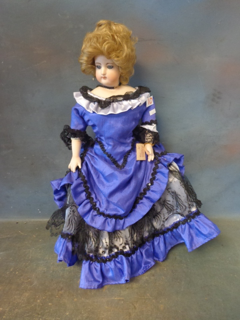 lot 10 image: Porcelain Doll