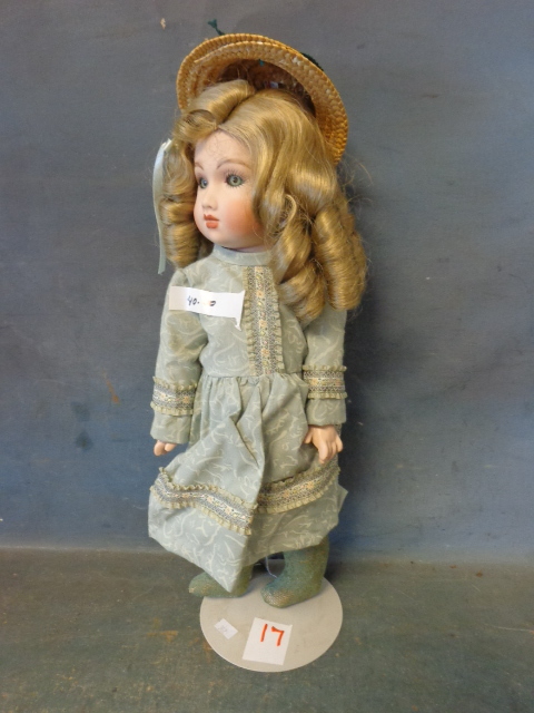 lot 17 image: Porcelain Doll