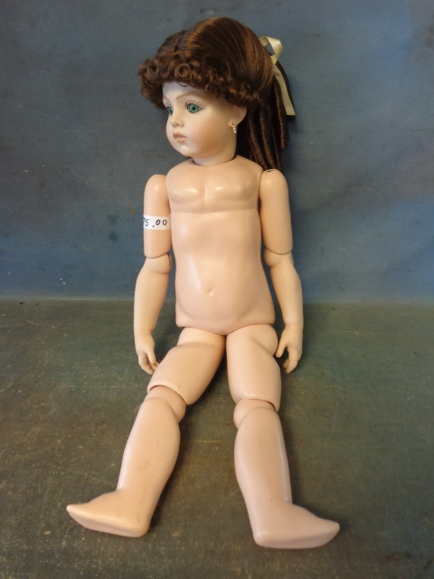 lot 18 image: Porcelain Doll