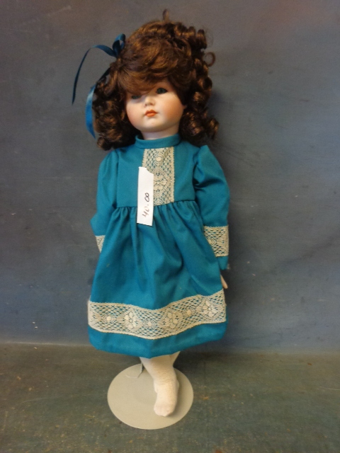 lot 31 image: Porcelain Doll