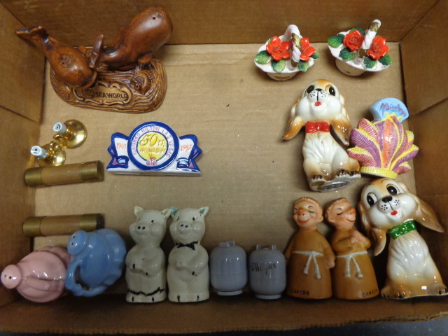 lot 49 image: Salt and Pepper Shakers