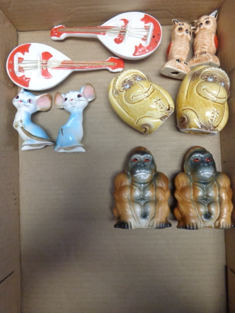 lot 54 image: Salt and Pepper Shakers