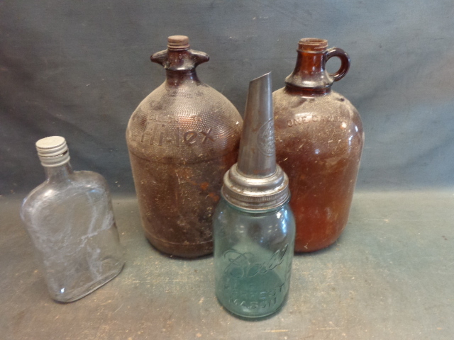 lot 63 image: Vintage Bottles and Jars