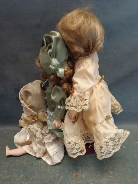 lot 83 image: Porcelain Dolls