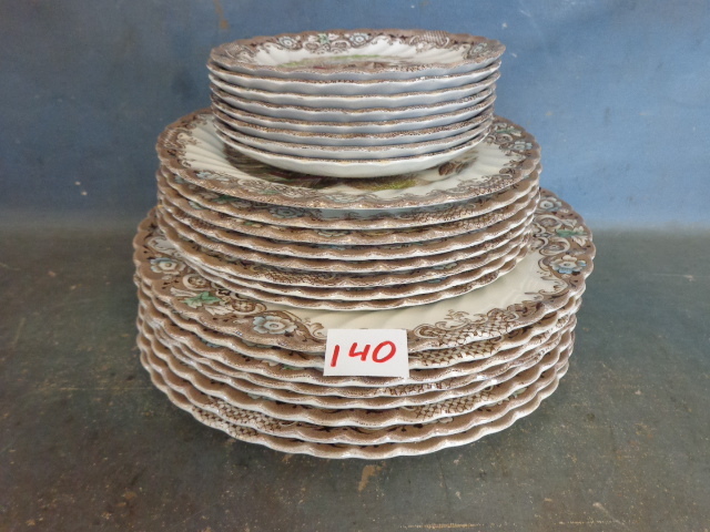 lot 140 image: Herritage Hall Dishes