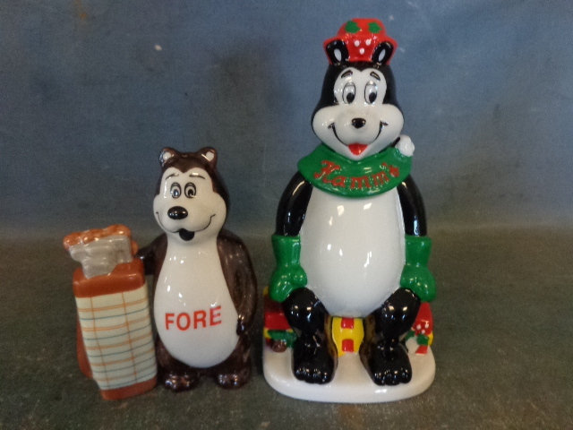 lot 118 image: Hamms Salt and Pepper Shakers