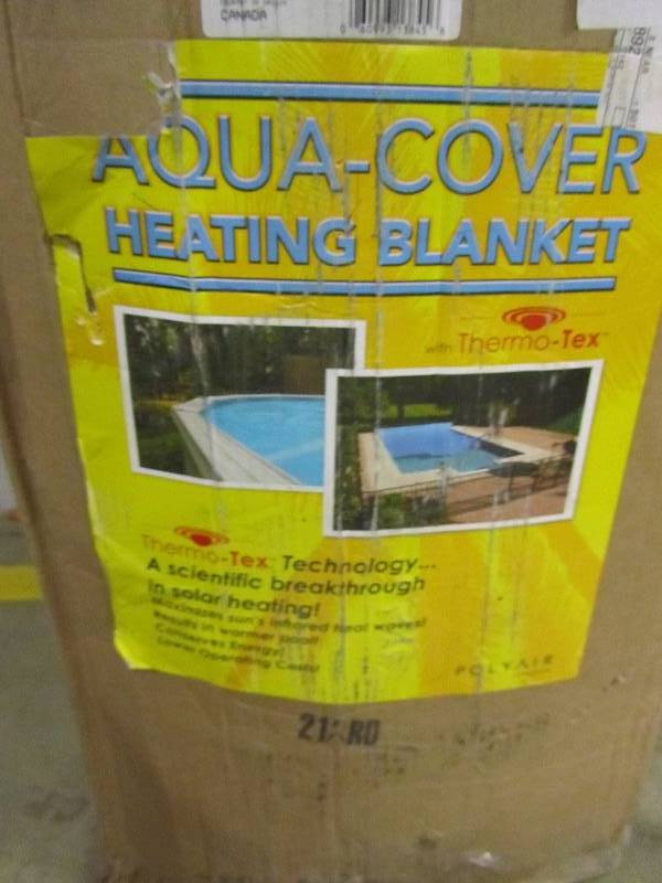 lot 41 image: Thermo-Tex  21 ft. 7-Year Round Clear Above Ground Solar Pool Blanket
