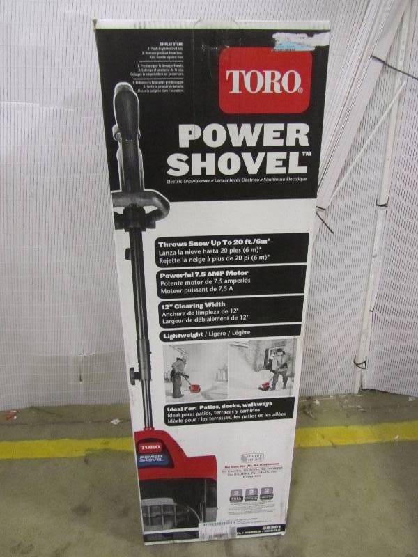 lot 53 image: Toro 12 in. Power Shovel Electric Snow Blower