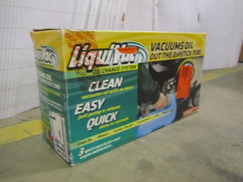 lot 66 image: LiquiVac Small Engine Model Oil Change System