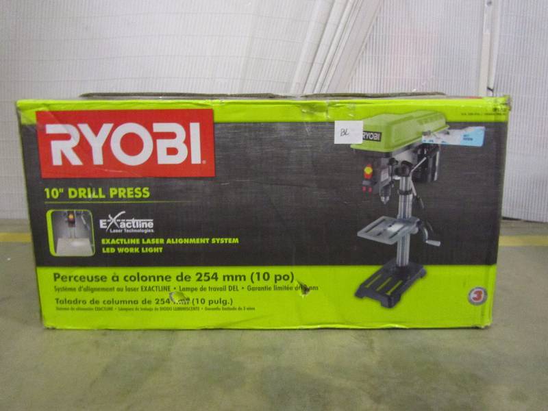 lot 78 image: Ryobi 10 in. Drill Press