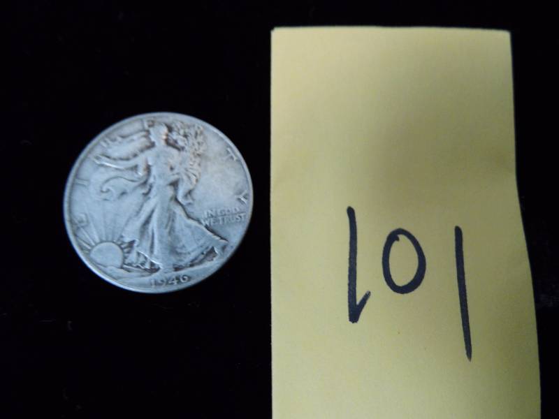 lot 101 image: 1946 Half Dollar