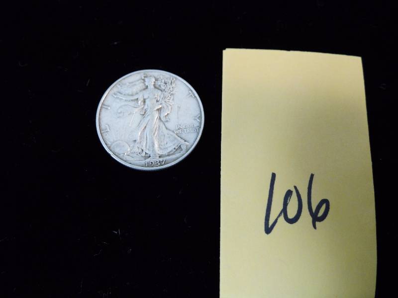 lot 106 image: 1937 Half Dollar